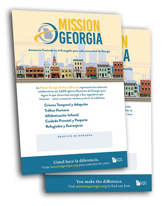 mission georgia offerning posters
